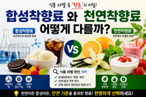 합성착향료와 천연착향료 썸네일